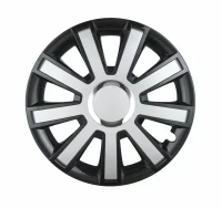 Τάσια Αυτοκινήτου Leoplast Flash Μαύρα - Ασημί Cbx 14''