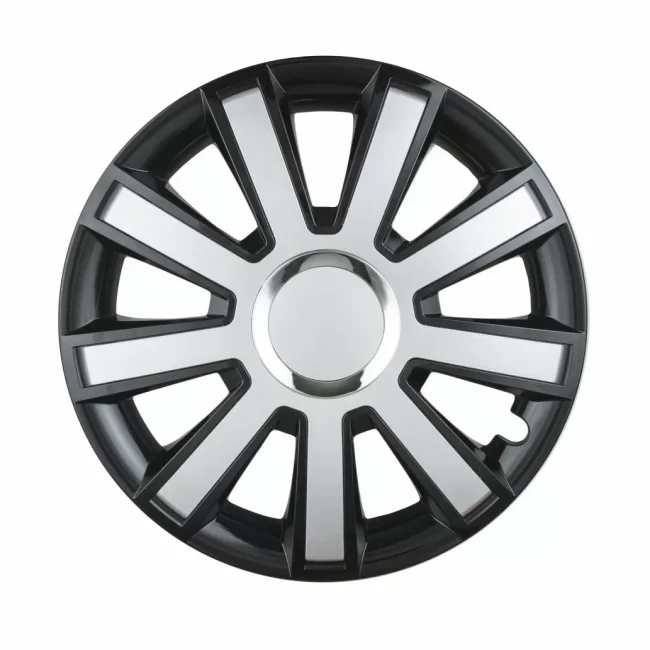 Τάσια Αυτοκινήτου Leoplast Flash Μαύρα - Ασημί Cbx 14''
