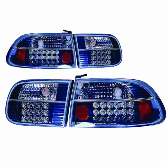 photo ΦΑΝΑΡΙΑ ΠΙΣΩ LED CIVIC ΜΑΥΡΑ '92 3D