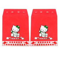 photo ΛΑΣΠΩΤΗΡΕΣ SUV 2 ΤΕΜΑΧΙΑ - HELLO KITTY ΚΟΚΚΙΝΟ