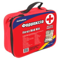 photo Φαρμακείο Αυτοκινήτου Τσαντάκι First Aid Kit με Εξοπλισμό Κατάλληλο για Πρώτες Βοήθειες EU/CE