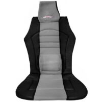 photo Πλατοκάθισμα Μπροστινό Universal (PolyMesh) SPORTING 1 τμχ - ΜΑΥΡΟ/ΓΚΡΙ