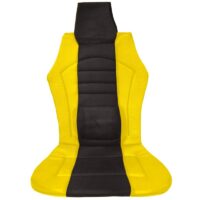 photo Πλατοκάθισμα Μπροστινό Universal (PolyMesh) SPORTING 1 τμχ - ΜΑΥΡΟ/ΚΙΤΡΙΝΟ