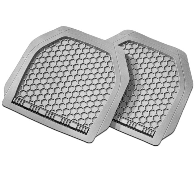 photo ΣΚΑΦΑΚΙΑ ΠΙΣΙΝΑ PACKY PODA  HEXAGON 48×46 CM 2 ΤΜΧ - ΓΚΡΙ