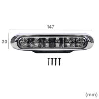 photo ΠΡΟΒΟΛΕΙΣ ΙΝΟΧ DAYLIGHT LED ΜΠΛΕ 12V