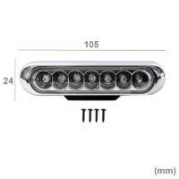 photo ΠΡΟΒΟΛΕΙΣ DAYLIGHT LED ΜΠΛΕ 12V