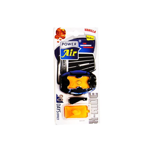 photo ΑΡΩΜΑΤΙΚΟ ΑΕΡΑΓΩΓΟΥ X-RIDE 2 x 3ml - VANILLA