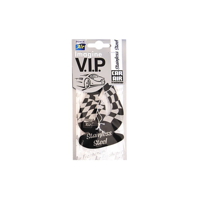 photo ΑΡΩΜΑΤΙΚΟ ΑΥΤΟΚΙΝΗΤΟΥ ΚΡΕΜΑΣΤΟ VIP - STAINLESS STEEL