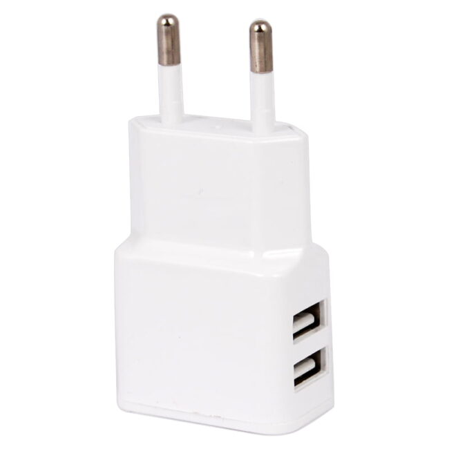 photo ΦΟΡΤΙΣΤΗΣ USB WALL ADAPTER ΜΕ 2 USB