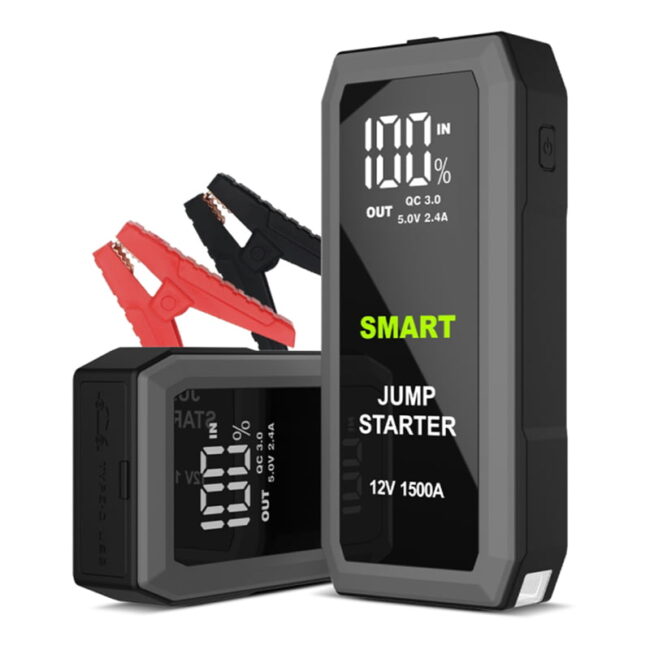 photo Φορητός Εκκινητής Αυτοκινήτου 12V S603 & Power Bank 16800mAh με Φακό και USB