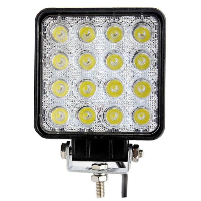 photo ΠΡΟΒΟΛΕΑΣ ΕΡΓΑΣΙΑΣ LED ΤΕΤΡΑΓΩΝΟΣ 48W 10-30V 3520LM
