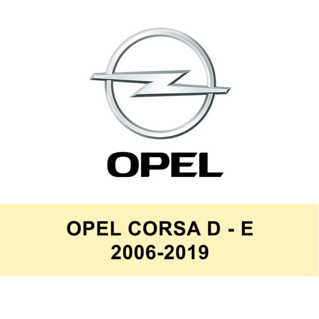 photo ΣΚΑΦΑΚΙΑ ΠΑΤΑΚΙΑ ΕΙΔΙΚΑ ΣΕΤ ΜΑΥΡΑ 4 ΤΜΧ - O.CORSA D-E 06-19
