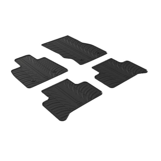 Λαστιχένια πατάκια αυτοκινήτου Gledring για Alfa Romeo Stelvio (03/2017+) - Σετ 4 Τεμαχίων