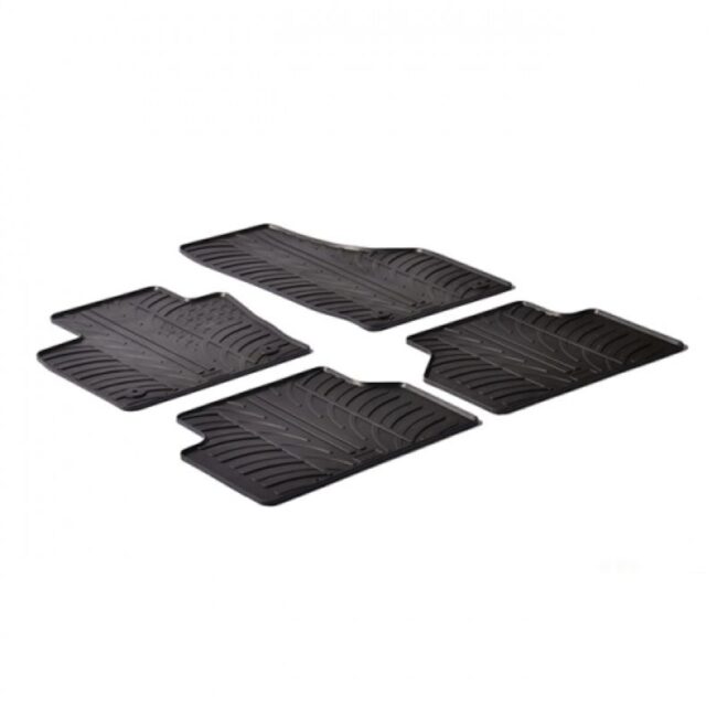 Λαστιχένια πατάκια αυτοκινήτου Gledring για Audi Q3 (2011-12/2018) - Σετ 4 Τεμαχίων