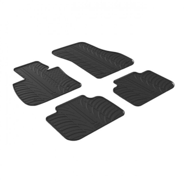 Λαστιχένια πατάκια αυτοκινήτου Gledring για Bmw X1 F48 (06/2015+) - Σετ 4 Τεμαχίων