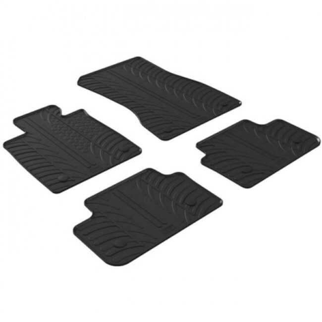 Λαστιχένια πατάκια αυτοκινήτου Gledring για Bmw 5 Series G60 (Sedan, Αυτόματο) (10/2023+) - Σετ 4 Τεμαχίων