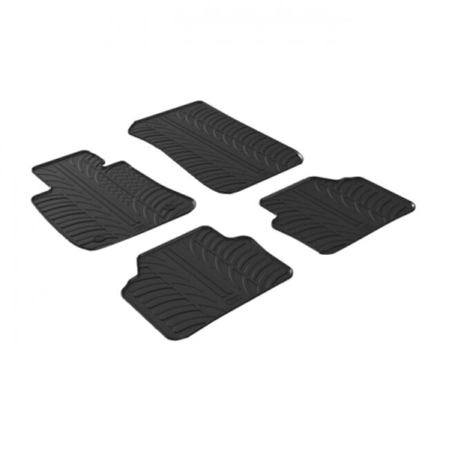 Λαστιχένια πατάκια αυτοκινήτου Gledring για Bmw 3 Series E90 / E91 / E92 / E93 S-3 (2005+) / (2008-2012 )- Σετ 4 Τεμαχίων
