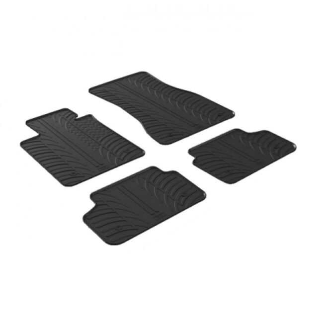 Λαστιχένια πατάκια αυτοκινήτου Gledring για Bmw 5 Series G30 / G31 4πορτο/5πορτο (03/2017+) - Σετ 4 Τεμαχίων