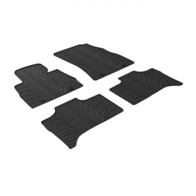 Λαστιχένια πατάκια αυτοκινήτου Gledring για Bmw X5 E53 (1999-2006) - Σετ 4 Τεμαχίων