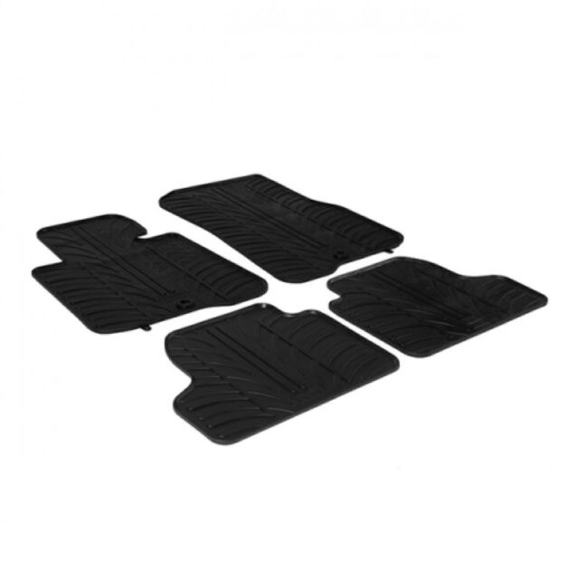 Λαστιχένια πατάκια αυτοκινήτου Gledring για Bmw 4 Series F32 / F33 / F36 / F82 (2013+) / Gran Coupe (2014+) - Σετ 4 Τεμαχίων