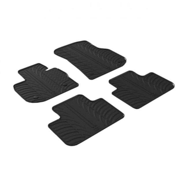 Λαστιχένια πατάκια αυτοκινήτου Gledring για Bmw X4 G02 (Αυτόματο) (07/2018+) - Σετ 4 Τεμαχίων