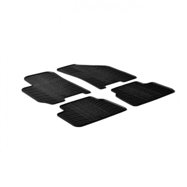 Λαστιχένια πατάκια αυτοκινήτου Gledring για Chevrolet Lacetti (2004+) - Σετ 4 Τεμαχίων