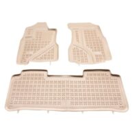 Λαστιχένια πατάκια αυτοκινήτου Rezaw-Plast σε μορφή σκάφης για Honda CR-V II (2002-2006) - Σετ 3 Τεμαχίων