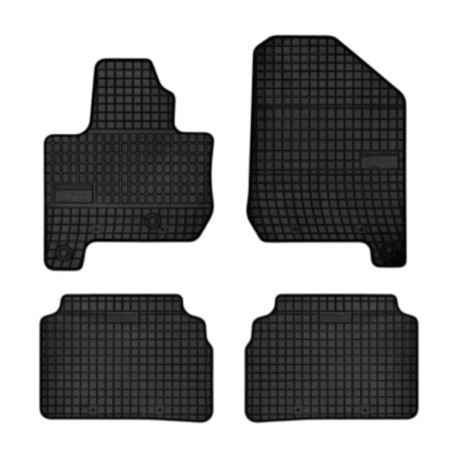 Λαστιχένια πατάκια αυτοκινήτου Frogum για Kia Soul EV (2014-2019) (Electric) - Σετ 4 Τεμαχίων