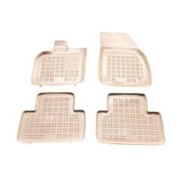 Λαστιχένια πατάκια σε μορφή σκάφης Volvo V50 2004-2012 4τμχ